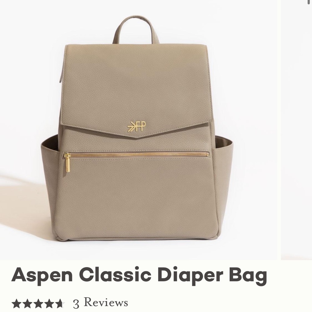 Freshly picked diaper bag